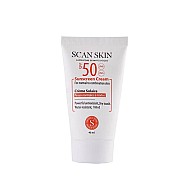 کرم ضد آفتاب رنگی اسکن اسکین 40 میلی | مناسب پوست های نرمال تا مختلط با SPF50