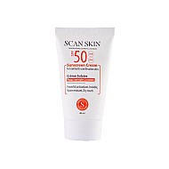کرم ضد آفتاب بی رنگ اسکن اسکین 40 میلی | مناسب پوست های نرمال تا مختلط با SPF50