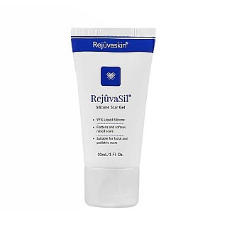 ژل سیلیکونی رژواسیل اسکار هیل 30 گرم برای ترمیم و بهبود جای زخم، اسکار جراحی و سوختگی،داروکالا