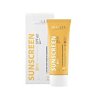 کرم ضد آفتاب بی رنگ سی گل SPF60 مدل Sunpro 