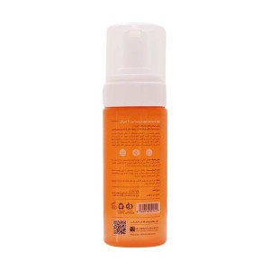 فوم شستشوی صورت ویتامین ث سی گل | کنترل آکنه، روشن کننده و لایه بردار ملایم پوست چرب