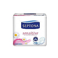 نوار بهداشتی حساس سوپر سپتونا 8 عددی | قدرت جذب بالا و ضد حساسیت