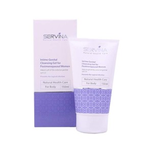 ژل بهداشتی بانوان یائسه سروینا | پیشگیری از عفونت های موضعی دستگاه تناسلی
