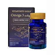امگا 3 بدون جیوه ویتافینیتی گلد شهاب درمان | حاوی 1000 میلی گرم امگا3