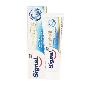 خمیردندان اینتگرال 8 سفید کننده سیگنال | 8 عملکرد برای محافظت از دندان ها