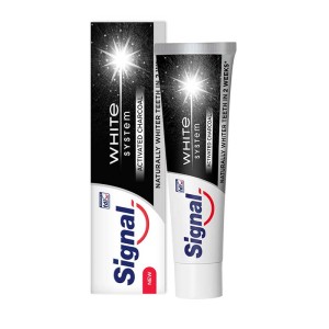 خمیردندان سفید کننده ذغالی سیگنال مدل وایت سیستم