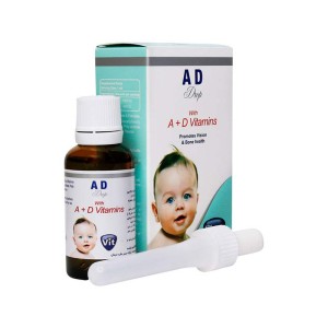 قطره ویتامین آ د استارویت | تامین ویتامین های آ+د و حفظ سلامت بینایی و استخوان