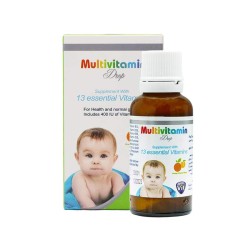 قطره مولتی ویتامین استارویت | حاوی تمام ویتامین های مورد نیاز کودک