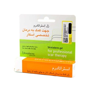 ژل استراتادرم 10 گرم استرات فارما | ترمیم کننده زخم پوست