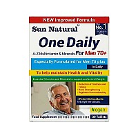 قرص وان دیلی آقایان بالای 70 سال سان نچرال | مولتی ویتامین مردان +70 سال
