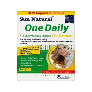 قرص وان دیلی بانوان سان نچرال | مولتی ویتامین مینرال برای خانم ها