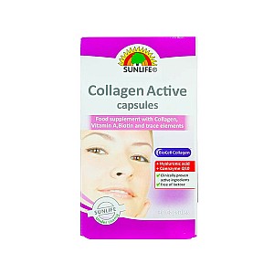 کپسول کلاژن اکتیو سان لایف | ضد چروک و جوان کننده پوست 