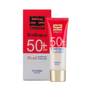 کرم ژل ضد آفتاب ساین اسکین +SPF50 | بدون چربی برای پوست های چرب