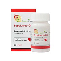 کپسول ساپلاس کوکیوتن 100 ساپلاس مدز | کمک به سلامت قلب و عروق