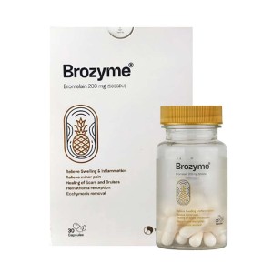 کپسول بروزایم تچرا فارمد | بروملین 200 برای کاهش تورم، التهاب و کبودی