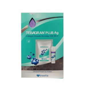 پودر طباگران پلاس نقره تریتا | ترمیم سریع زخم‌های عفونی، دیابتی و مزمن با کلاژن و نقره