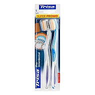 مسواک پرو اینتردنتال سوپر پرومو تریزا 2 عددی | با الیاف ابریشمی کوتاه و بلند