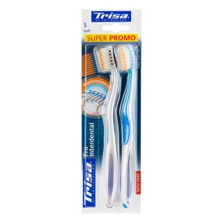 مسواک پرو اینتردنتال سوپر پرومو تریزا 2 عددی - برس نرم