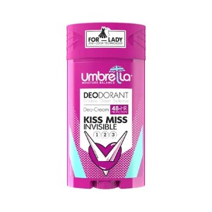 دئودورانت زنانه آمبرلا مدل کیس میس اینویزیبل | ضد تعریق و بدون ایجاد لک
