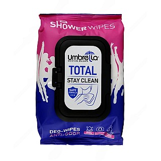 قیمت و خرید دستمال مرطوب خوشبو کننده بدن توتال آمبرلا