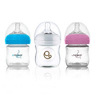 شیشه شیر پلی پروپیلن دهانه عریض یومامی | 125 میلی و برای کودکان بالای 6 ماه