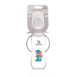 شیشه شیر دسته دار یومامی سفید