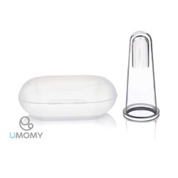 مسواک انگشتی سیلیکونی یومامی | مناسب برای استفاده از بدو تولد بدون BPA
