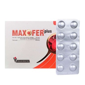 قرص مکسوفر پلاس ویرالیان | حاوی دوز بالای آهن برای رفع کم خونی