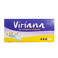 تامپون بهداشتی با قدرت جذب معمولی ویریانا 16 عددی