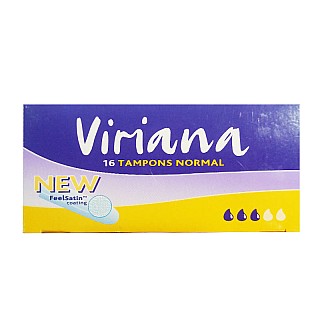 تامپون بهداشتی با قدرت جذب معمولی ویریانا 16 عددی