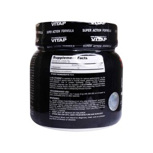 پودر ال گلوتامین ویتاپی 500 گرم | کمک به ساخت عضلات و ریکاوری عضلات