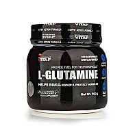 پودر ال گلوتامین ویتاپی 500 گرم | کمک به ساخت عضلات و ریکاوری عضلات