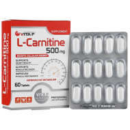 قرص ال کارنیتین ۵۰۰ ویتاپی 60 عدد | چربی سوز و افزایش انرژی