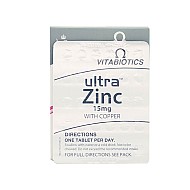 قرص اولترا زینک ویتابیوتیکس 60 عددی | حاوی زینک ۱۵ میلی گرم و مس