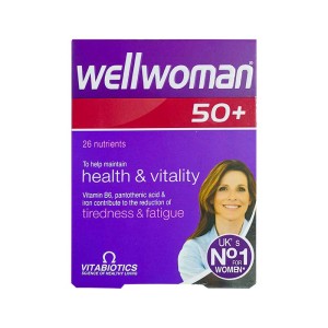 قرص ول وومن بالای 50 سال ویتابیوتیکس | مولتی ویتامین کامل برای خانم ها 