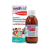 شربت ول کید ویتابیوتیکس | حاوی آهن لیپوزومال برای رفع کم خونی در کودکان