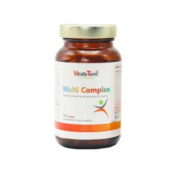 سافت ژل مولتی کمپلکس ویتالی تون | 60 عددی | ترکیب کامل از ویتامین ها و مواد معدنی