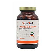کپسول مولتی ویتامین و مینرال ویتالی تون 100 عددی | مولتی ویتامین همراه با جینسینگ