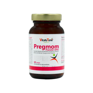 سافت ژل پرگمام ویتالی تون 60 عددی | مولتی ویتامین دوران بارداری و شیردهی
