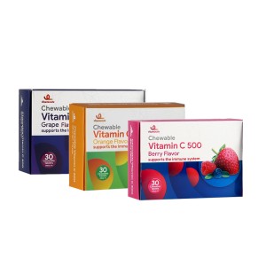 قرص جویدنی ویتامین ث 500 ویتامین لایف | حمایت از سیستم ایمنی