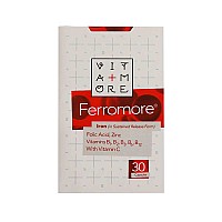 کپسول فرومور ویتامور | جلوگیری از کم خونی با وجود آهن ب کمپلکس و ویتامین ث