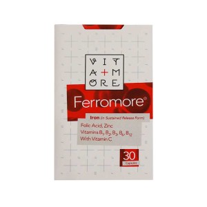 کپسول فرومور ویتامور | جلوگیری از کم خونی با وجود آهن ب کمپلکس و ویتامین ث