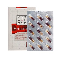 کپسول فرومور ویتامور | جلوگیری از کم خونی با وجود آهن ب کمپلکس و ویتامین ث