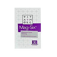 قرص مگ سیکس ویتامور 30 عددی | مکمل منیزیم ب6 برای تقویت سیستم عصبی
