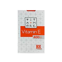 سافت ژل ویتامین ای 400 ویتامور 30 عددی | تامین ویتامین ای و آنتی اکسیدان قوی