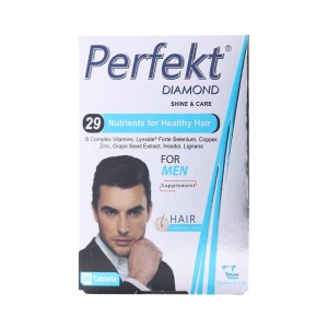 قرص پرفکت دایموند آقایان ویتان | مکمل ویژه برای جلوگیری از ریزش مو در مردان