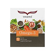 امگا 3 بدون جیوه ویتاویوا | امگا 3 1000 میلی گرم 