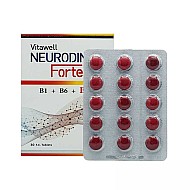 قرص نورودینون فورت ویتاول | حاوی ب1، ب6 و ب12 برای سیستم عصبی و انرژی