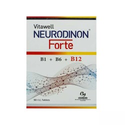 قرص نورودینون فورت ویتاول | حاوی ب1، ب6 و ب12 برای سیستم عصبی و انرژی