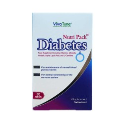 قرص دیابتس نوتری پک ویواتون | مولتی ویتامین مینرال جهت تنظیم قند خون